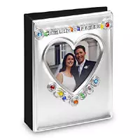 Personalized heart frame & album